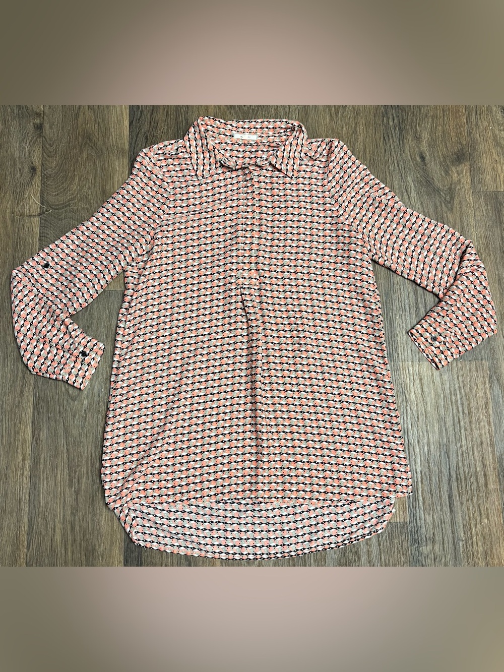 Pleione Women's Tunic Blouse Size S